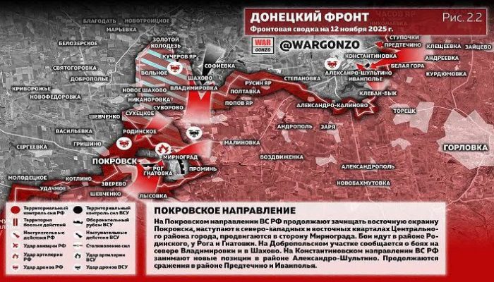 Сводка WarGonzo — новое видео 12.11.2025